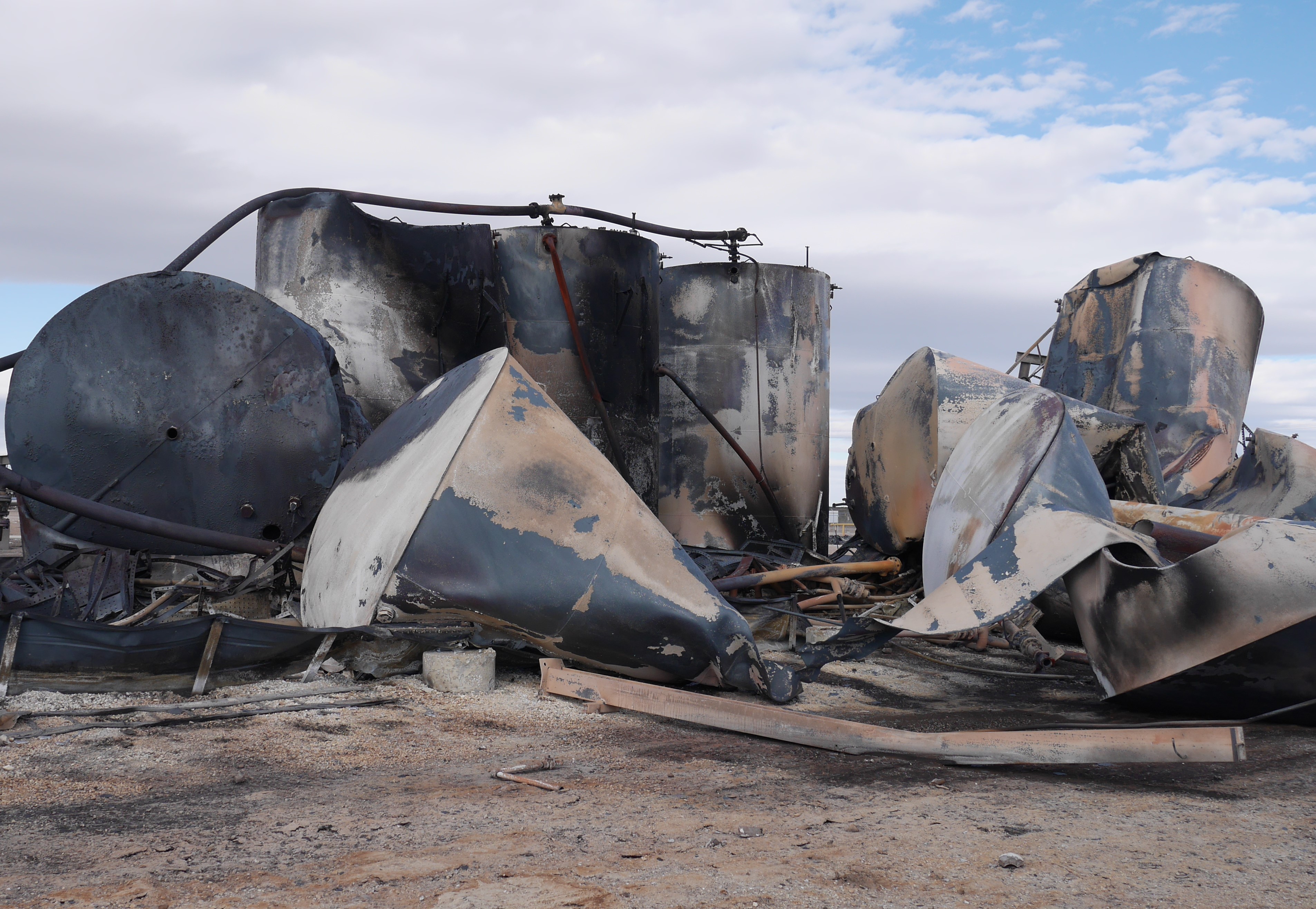 Chem Tech Inc Damaged Tanks